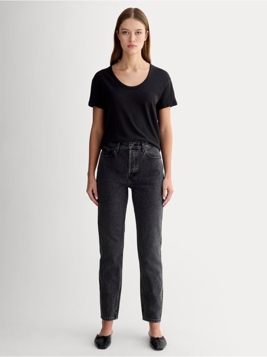 NWOT • Everlane The '90s Cheeky Jean (Curvy) in Washed Black • Women’s 33 x 28.5 - Picture 12 of 13